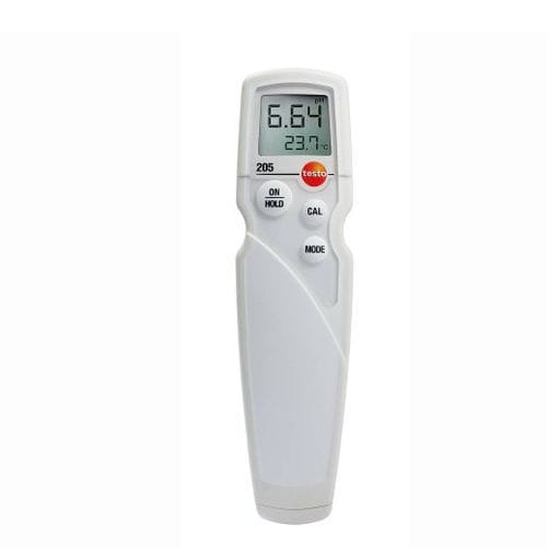 温度測定器 - 205 - TESTO/テストー - pH / 食品用途 / バルク材用