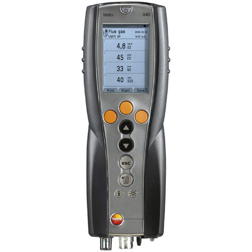 携帯型燃焼排ガス分析計 - 340 - TESTO/テストー - 酸素（O2） / SO2 / NO2