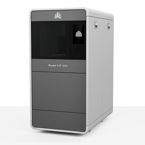 プラスチック製素材3Dプリンタ - ProJet MJP 3600 Series - 3D Systems