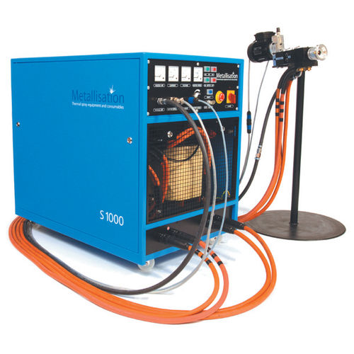 固定型吹付けユニット - Arcspray 528E-ACD - Metallisation - アーク溶接による発電