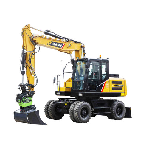 中型油圧ショベル - SY155W(T4f) - SANY - クローラー式 / Tier 3 / 建設現場用