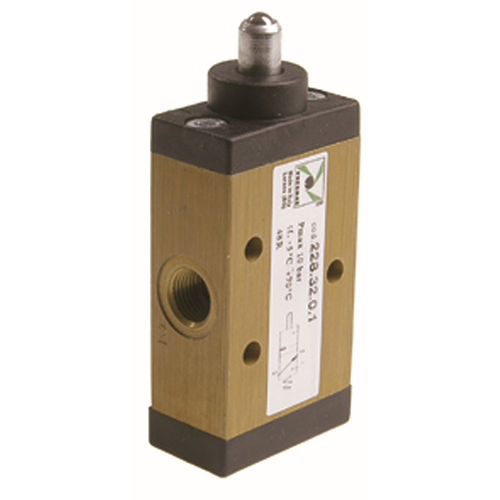 スプール空気圧方向制御弁 - 200 series - PNEUMAX - 手動 / 機械式 / 3方向