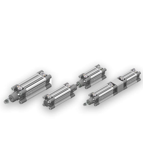 空圧シリンダ - ECOLIGHT 1390 - 1391 - 1392 series - PNEUMAX - 電磁ピストン / ピストンロッド付き / アルミニウム