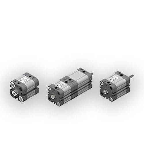 空圧シリンダ - Ecompact series - PNEUMAX - ピストン式 / ISO 21287 / ATEX