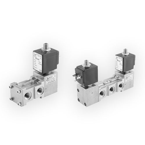 直動式電磁弁 - Steel line series - PNEUMAX - 5方向 / 空気 / 天然ガス用