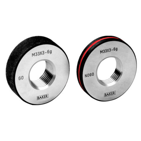 ネジ式プラグ - M40x3, M33x3 - Baker Gauges India Private Limited