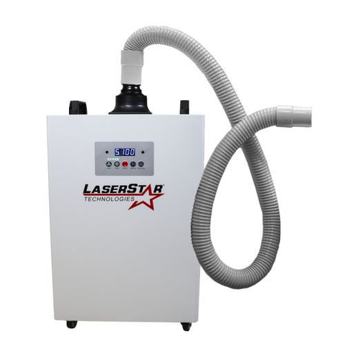 修理工場用排気ガス抽出システム - E350 - Laserstar Technologies Corporation - 移動式