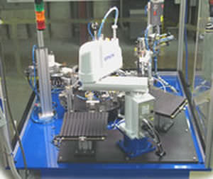 ロボット式ろう付け機 - 541 - Fusion Incorporated - IH / PLC制御 / 電動