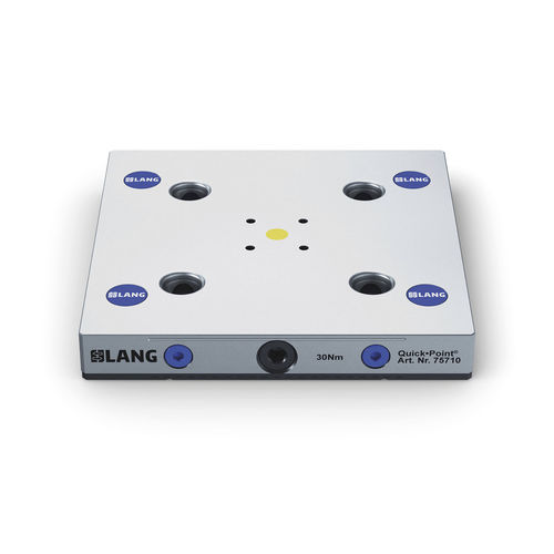 工作機械用ゼロ点センタリング及び制御システム - 75710 - LANG Technik - モジュール式締め付けプレート / 高精度 / 5 軸加工用