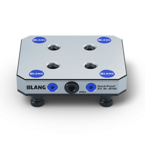 工作機械用ゼロ点センタリング及び制御システム - 45160 - LANG Technik - モジュール式締め付けプレート / マルチ締め付けシステム / 高精度