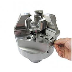 自動回転チャック - QJC II series - MMK Matsumoto Europe - 3爪 / 加工用部品 / クイックチェンジ