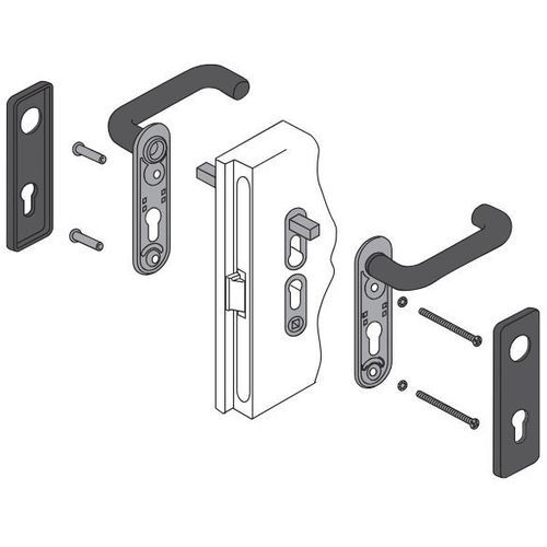 管状取っ手 - MANTF1 series - PANOZZO Srl - ポリプロピレン製