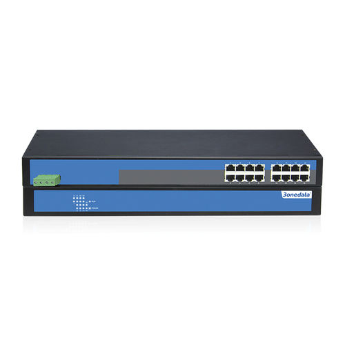 16 ポートイーサネットスイッチ - ES1016 - 3onedata Co.,Ltd. - 非管理型 / レベル 2 / ラックマウント