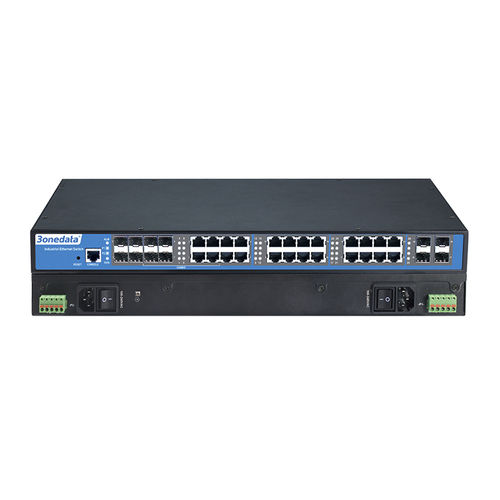 28 ポートイーサネットスイッチ - IES5028G-8GC-4GS - 3onedata Co.,Ltd. - 管理型 / ギガビットイーサネット / ラックマウント