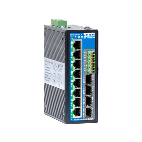 管理型イーサネットスイッチ - IES6300 Series - 3onedata Co.,Ltd. - 10 ポート / 12 ポート / ギガビット