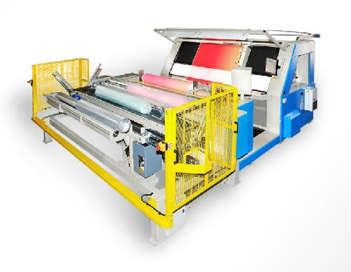 伸縮性生地検査用マシン - ISRP 240 + IMB - Comatex Textile Machinery - 無張力 / ノンストップ / 巻取り機能付き