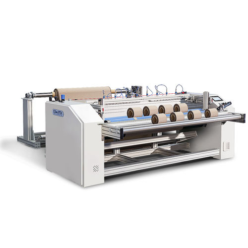 自動ボビン巻取り機 - SL X8 - Comatex Textile Machinery - ダブル / 単一軸 / 小型ローラー用