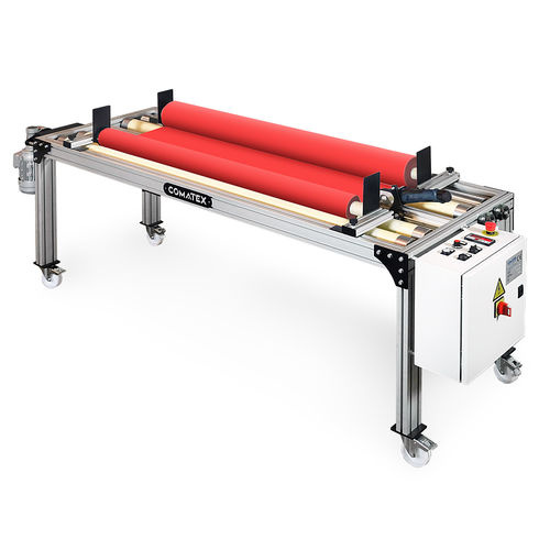 自動巻き取り機 - AR PP 01 - Comatex Textile Machinery - 布地 / 電動式 / 測定器付