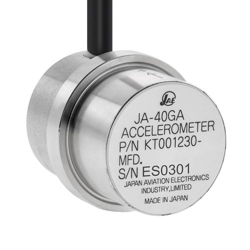 単軸加速度計 - JA-40GA - ASC - 圧電 / アナログ / 電流出力
