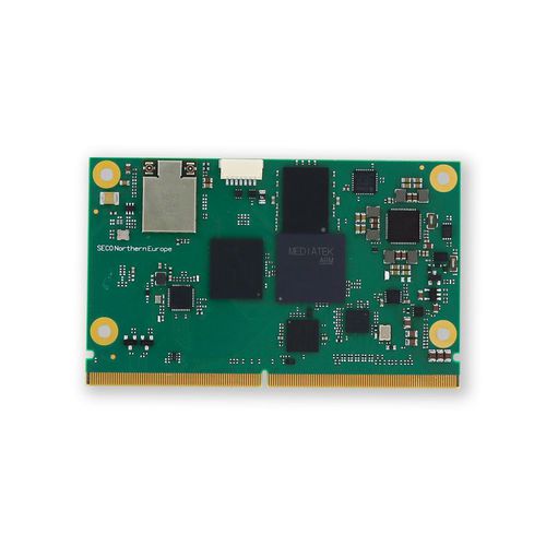 SMARC® Rel.2.1.1コンピュータオンモジュール - SOM-SMARC-Genio700 - SECO/セコ - ARM® Cortex®-A55 Quad-core / ARM Cortex-A78 / MediaTek Genio 700
