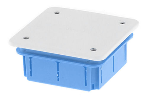 埋め込み型ジャンクションボックス - 92 x 92 x 45 mm | GR11006 - GEROS - 防水・防塵性能 / プラスチック製 / プレカット蓋付