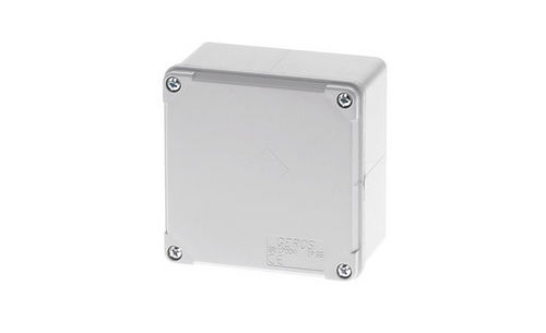 壁取り付け式ジャンクションボックス - 100 x 100 x 60 mm, IP 65 | GR17004 - GEROS - 防水・防塵性能 / プラスチック製