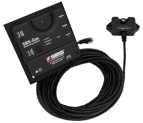 ガス検出器 - SBS-H2 - Storage Battery Systems, LLC - 水素 / 監視用 / 壁取り付け式