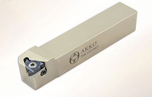 ISOツールホルダー - TE series - AKKO CUTTING TOOLS - 止めねじ / ねじ切り用 / 外径旋削用