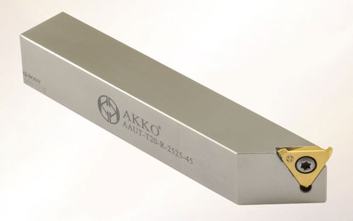 止めねじツールホルダー - AAUT-T20 series - AKKO CUTTING TOOLS - 溝削り
