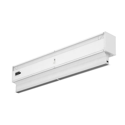 常温エア カーテン - Invisair - AIRTÈCNICS - 縦型 / パネル設置用 / 電気暖房付き