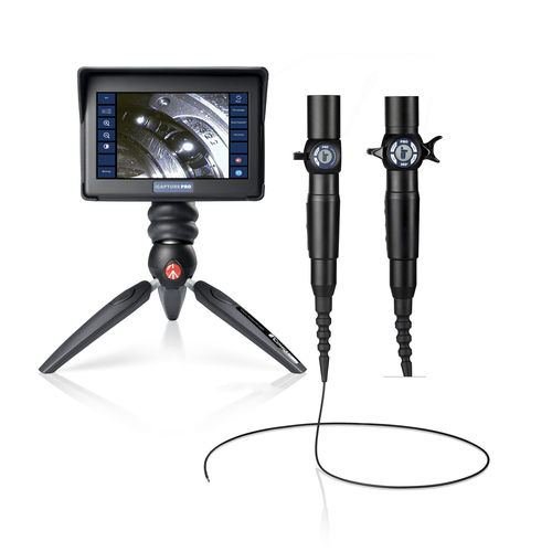 フレキシブルビデオ内視鏡 - XLED PRO - IT Concepts | Videoscope System - 遠隔目視検査用 / タービン式エンジン検査用 / 熱交換器用