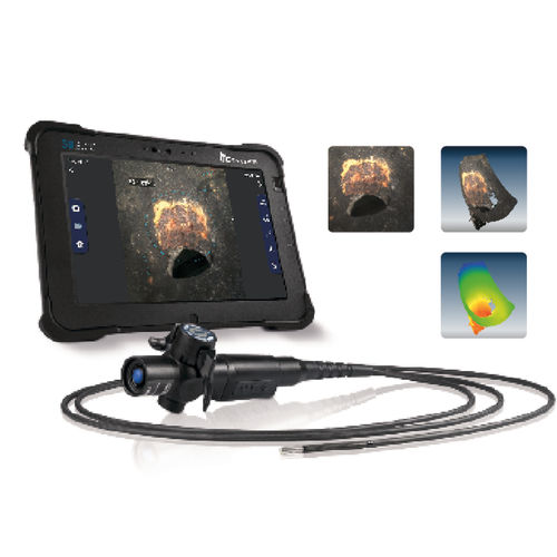三次元測定用ビデオ内視鏡 - iX3D - IT Concepts | Videoscope System - フレキシブル / 遠隔目視検査用