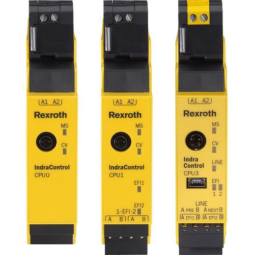 バスインターフェース モジュール - SafeLogic SLc - Bosch Rexroth - Electric Drives and Controls - SERCOS / 産業用 / DINレール