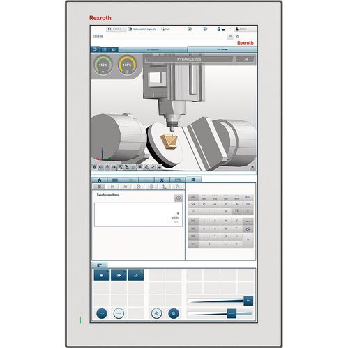 マルチタッチパネルHMI - DR series - Bosch Rexroth - Electric Drives and Controls - パネル設置用 / 1366 x 768 / 1920 x 1080