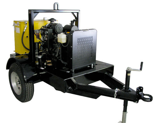 ディーゼルエンジン式油圧パワーユニット - HT50DYS - Hydra-Tech Pumps - 移動用 / ホイール式