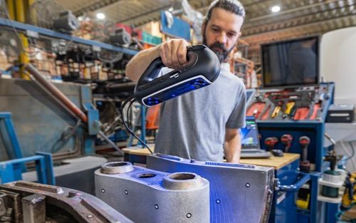 3Dスキャナ - HandySCAN 3D | PRO - Creaform - 測定用 / 検査用 / リバースエンジニアリング用