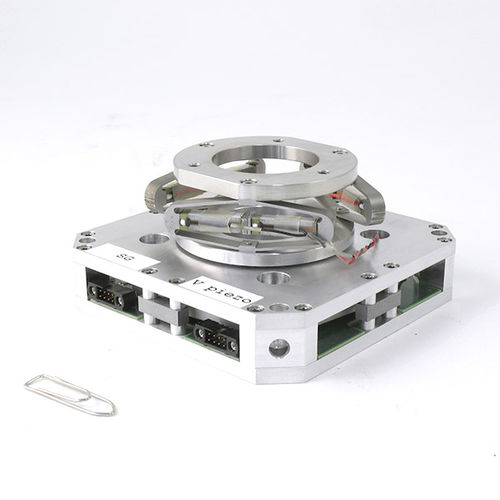XYZ軸ポジショニングステージ - XYZ200M - CEDRAT TECHNOLOGIES - 圧電 / 3軸