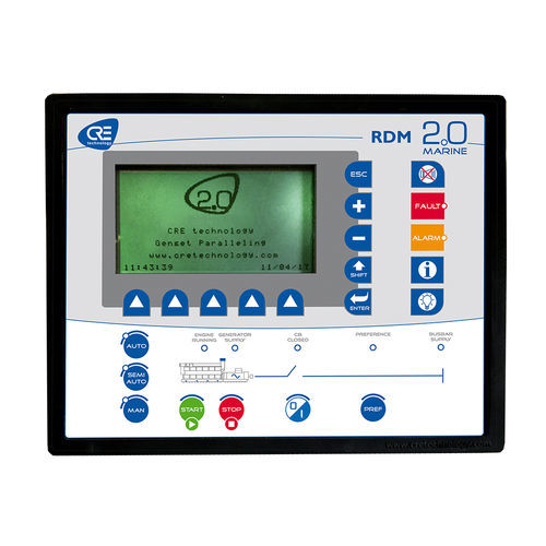 制御HMI - RDM 2.0 MARINE - CRE TECHNOLOGY - キーボード付 / パネル設置用 / LCD