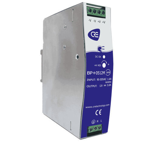 発電設備バッテリー充電器 - BP+0512M-305 - CRE TECHNOLOGY - モーターポンプ用 / DINレール上 / 鉛