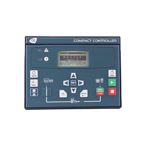 自動発電機セットコントローラー - MASTER COMPACT 1B - CRE TECHNOLOGY - 平行 / 同期 / セクター自動制御