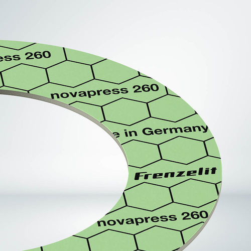 コーディング塗料製ガスケットシート - novapress® 260 - Frenzelit - ミディアム / 産業用 / ガス