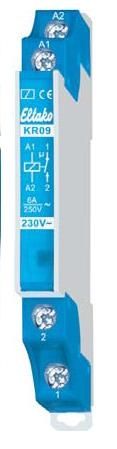 電圧制御継電器 - KR09-12V UC - Eltako Electronics - 1NO / AC / DINレール