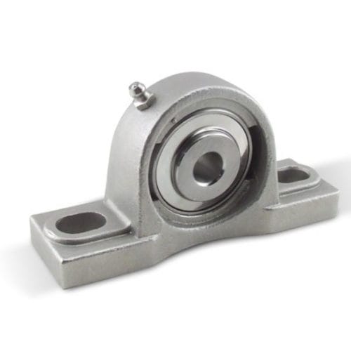 フランジ取り付け軸受ユニット - S-UCP201-12MM - Boca Bearing Company - ベルシェープ型 / ボールベアリング / ステンレス製