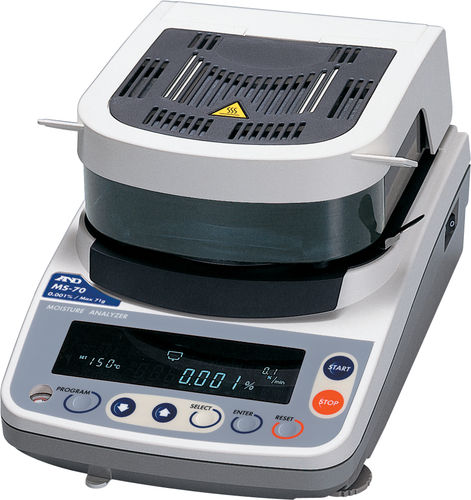 水分用天秤 - MS-70 / MX-50 / MF-50 / ML-50 - A&D COMPANY, LIMITED