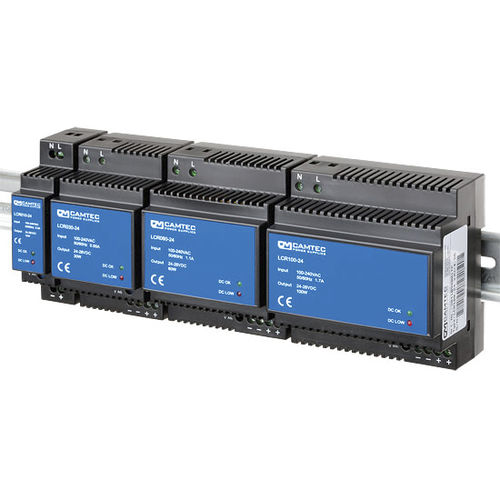 DINレール電源 - LCR series  - Camtec Power Supplies GmbH - AC/DC / スイッチング / 単相