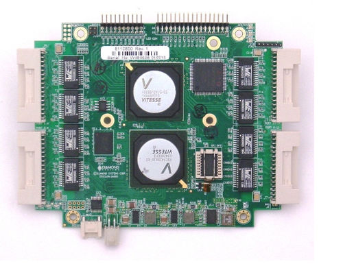 管理型イーサネットスイッチカード - Epsilon-8100 - Diamond Systems - 8+4ポート
