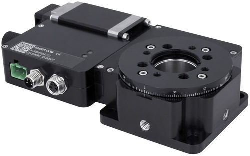 ステッピングモーター付き円テーブル - X-RSW-E series - Zaber Technologies - Vancouver, BC - 横型 / 回転用 / 計測学用途