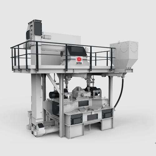 回転テーブルショットブラスト機 - SDH series - Sinto AGTOS GmbH - 衛生 / 金属用 / 自動