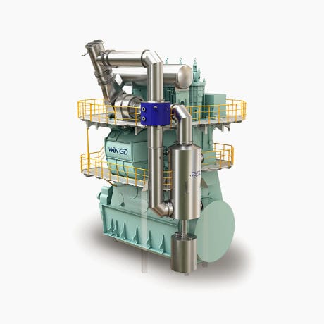 二元燃料エンジン - X-DF series - Hyundai Heavy Industries-Marine Engine/現代重工業 - ディーゼル / マリン用 / 2ストローク