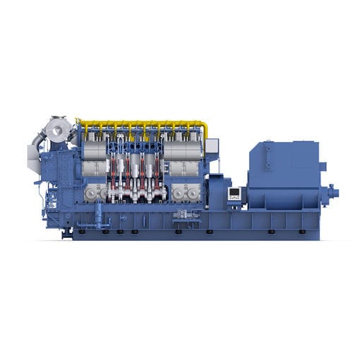 ガスエンジン - H35/40G series - Hyundai Heavy Industries-Marine Engine/現代重工業 - 多気筒 / 発電設備 / 電力生産用